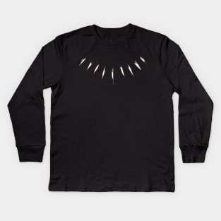 Black Panther - Necklace Kids Long Sleeve T-Shirt